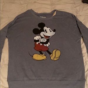 Mickey mouse sweatshirt - so soft! NWT